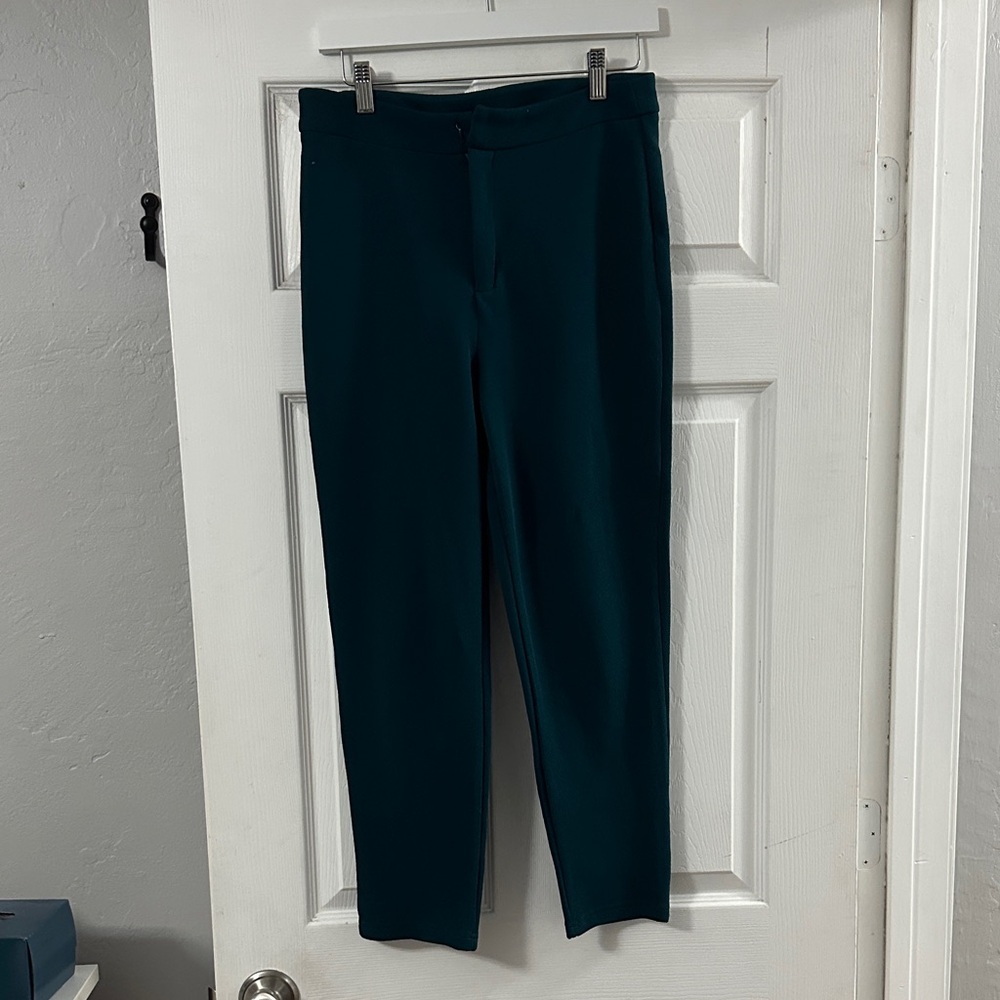 Chic Teal Women's Trousers
